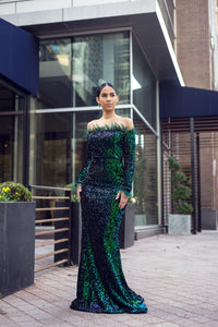 ALL THAT GLITTERS LONG GOWN - FINALE SALE - UVM Collection 