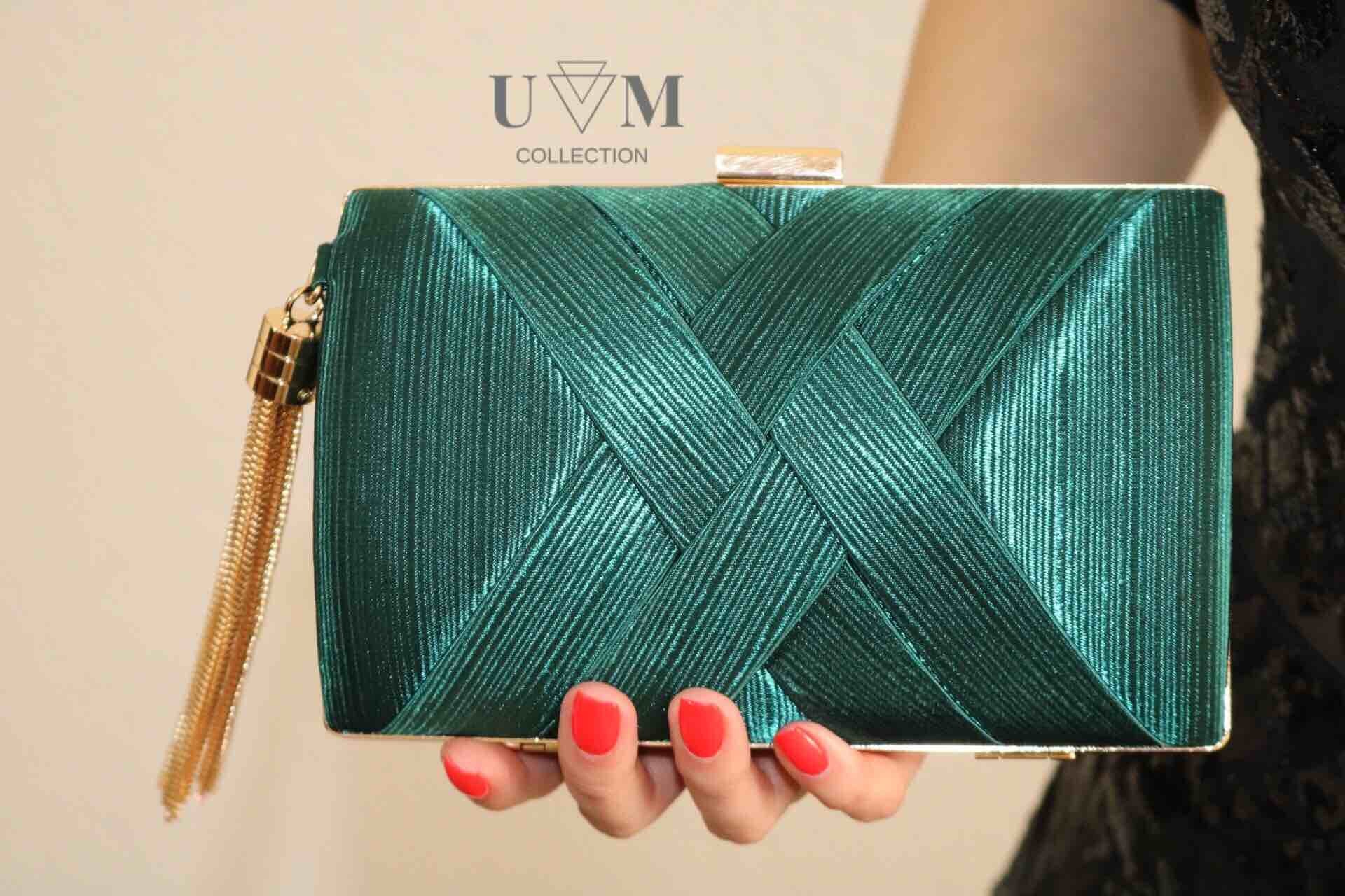 TIFFY CLUTCH - UVM Collection 